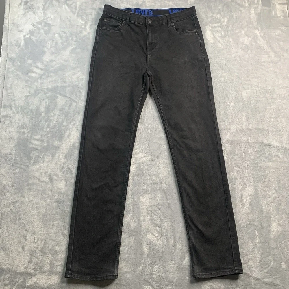 Levi's‎ Boys 502 Regular Taper Jeans Kids Black 20 Reg 30x32